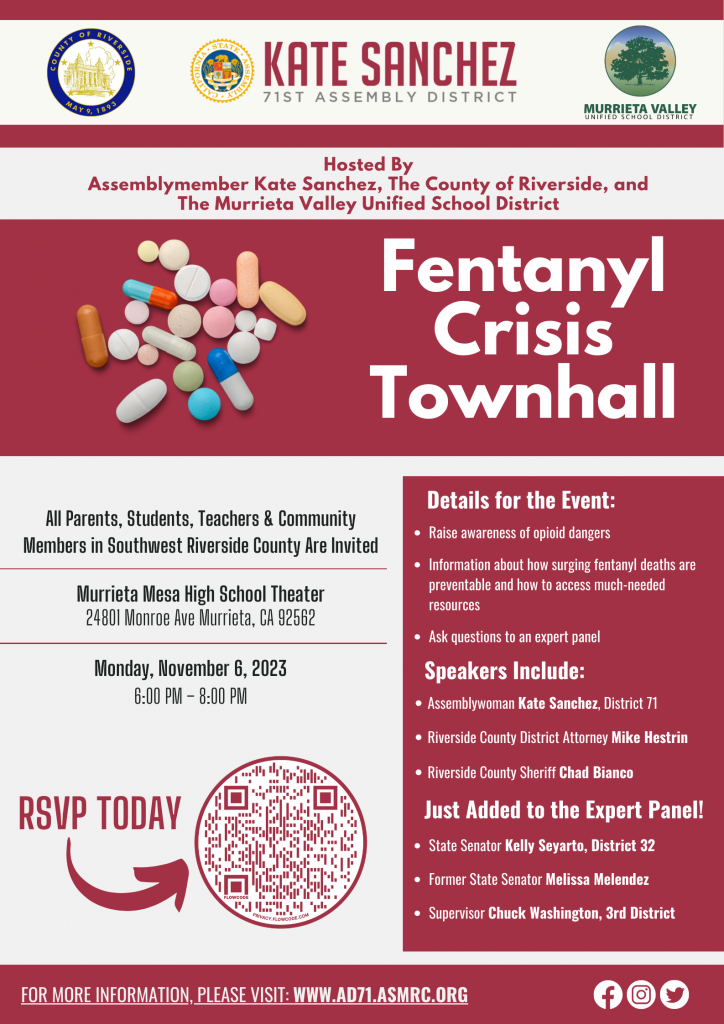 Fentanyl Crisis Townhall Flyer